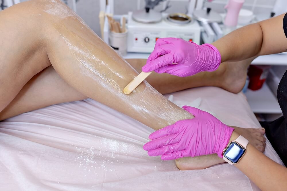 Brazilian wax service